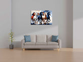 majestic horse canvas painting Hand-painted artwork